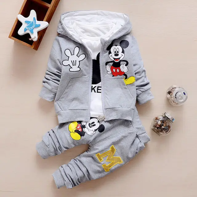 Imported 3-Piece Winter Tracksuit Set for Kids – Hoodie/Sweatshirt, T-Shirt & Pajama/Trousers – Boys & Girls